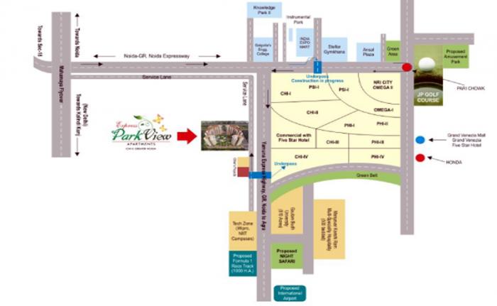 Nimbus Express Park View II - Locality