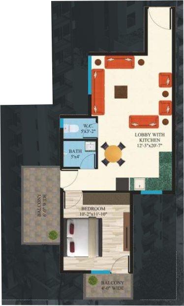 Maxworth Aashray - Floor Plan