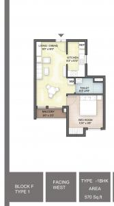 Hazel Appartment - Floor plan