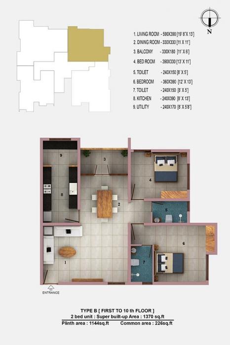 SA Square - Floor Plan