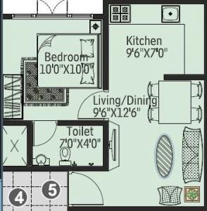 Sharada Serendipity - Floor plan
