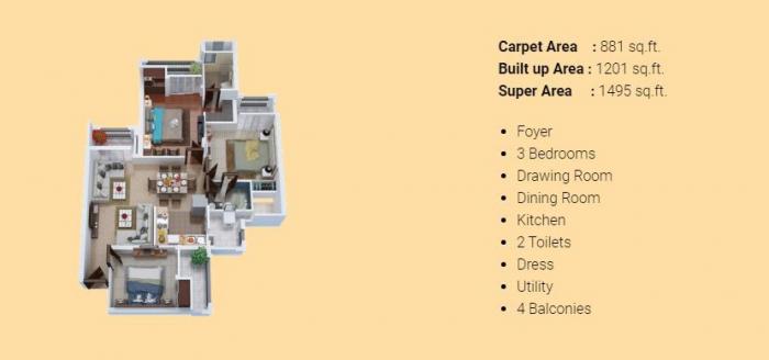 Civitech Stadia - Floor Plan