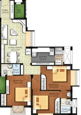 Indus Atlantis - Floor Plan