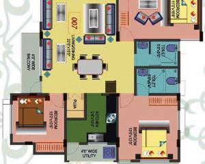 Shree Sai Residency - Floor plan