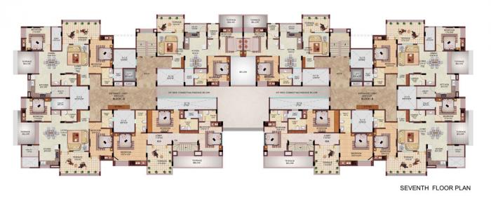 Siddhant Palace Orchids Phase I - Site Plan
