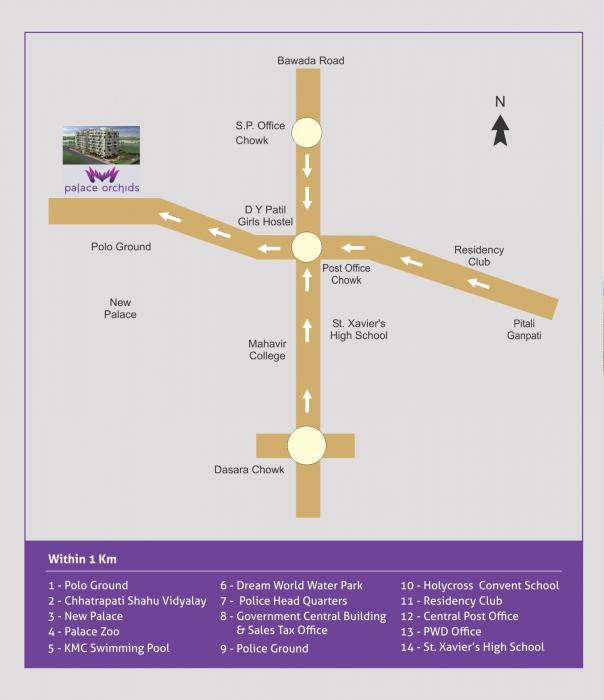 Siddhant Palace Orchids Phase I - Locality