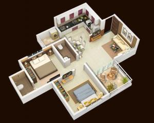 Bhosale Pride - Floor plan