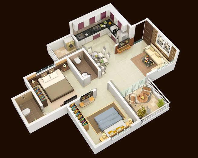 Bhosale Pride - Floor Plan