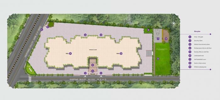Siddhant Palace Orchids Phase I - Master Plan