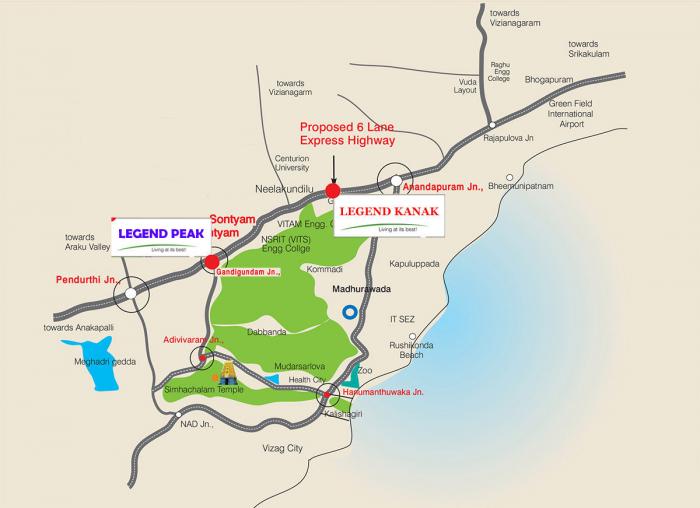 Legend Peak - Locality