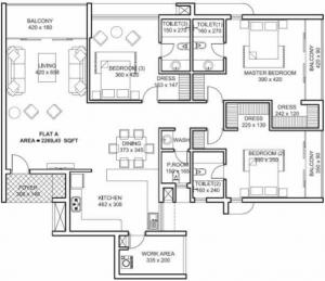 Hi Lite Cyrene - Floor plan