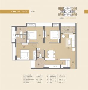 Pramukh Aura - Floor plan