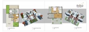 JD Balaji 5 Star Villa - Floor plan