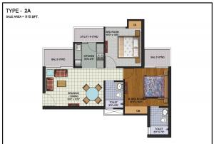 Amrapali Augusta Tower - Floor plan