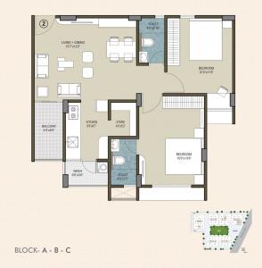 Setu Indraprasth Homes - Floor plan