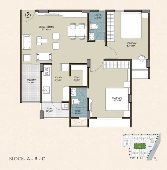 Setu Indraprasth Homes - Floor Plan