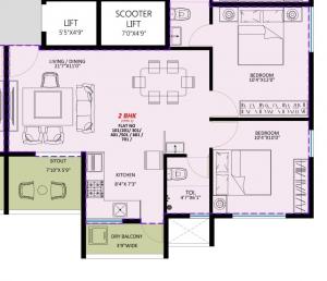 Kiran Sparsh - Floor plan