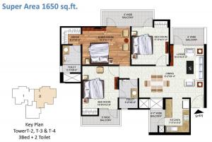 Rudra UNO - Floor plan