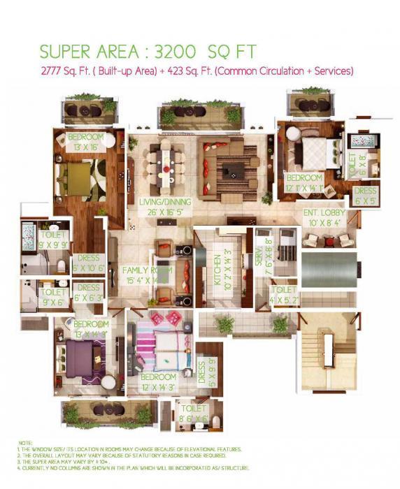 ATS Pristine - Floor Plan