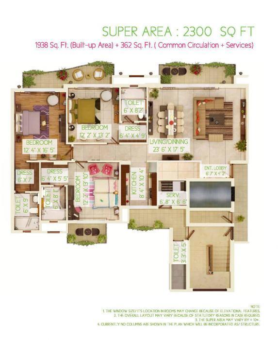 ATS Pristine - Floor Plan