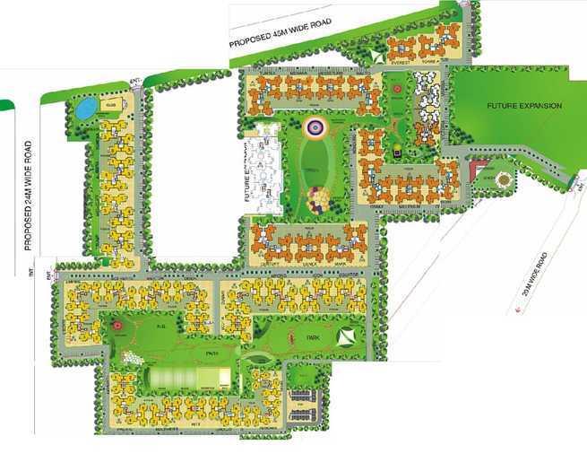 Omaxe Heights - Master Plan