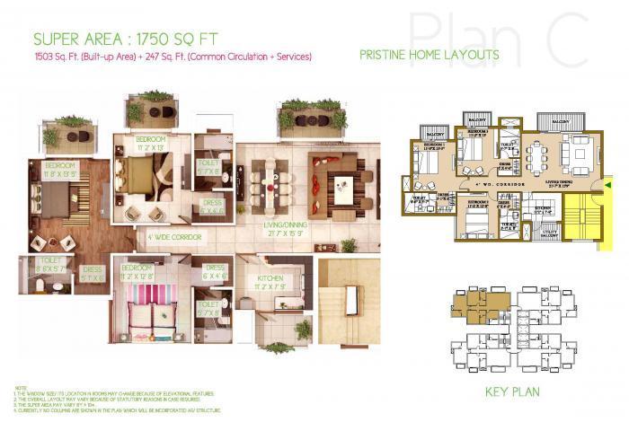 ATS Pristine - Floor Plan