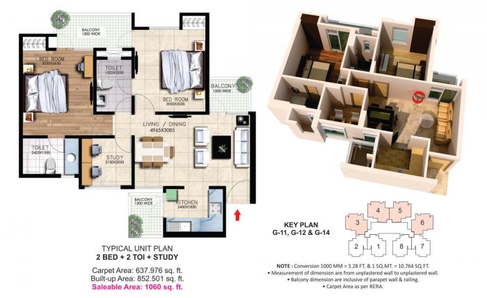 Nirala Greenshire Phase I - Floor Plan