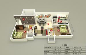 Siroya New Jagdamba - Floor plan