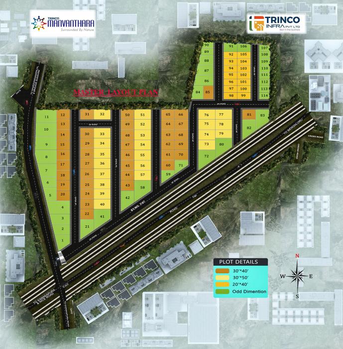 Trinco Manvanthara - Master Plan