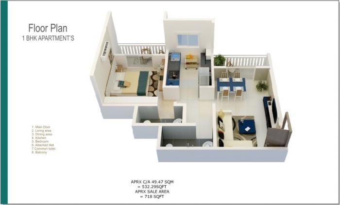 GHD Aangan - Floor Plan