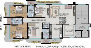 Heritage Pride - Floor plan