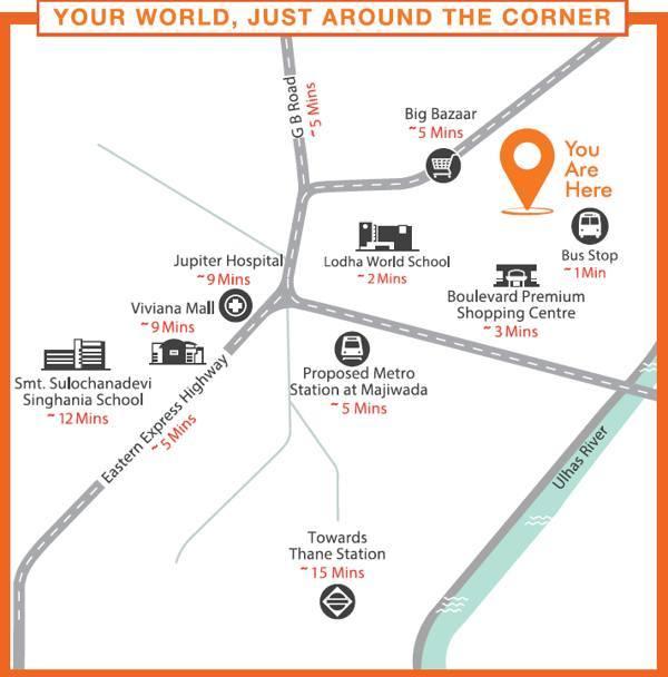 Lodha Crown - Locality