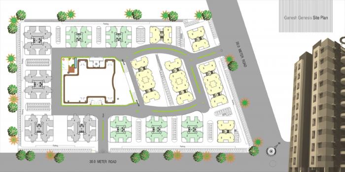 Shree Siddhi Ganesh Genesis - Master Plan