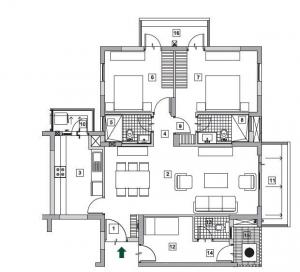 Vatika Seven Elements - Floor plan