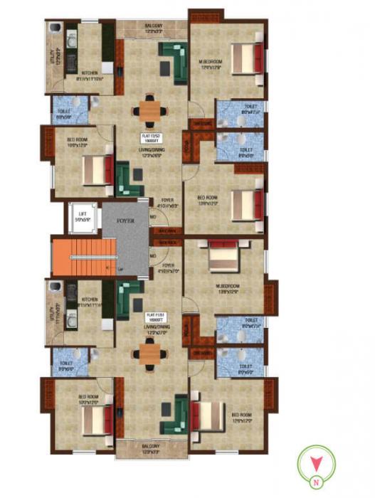 Oyester Jothirvanam - Site Plan