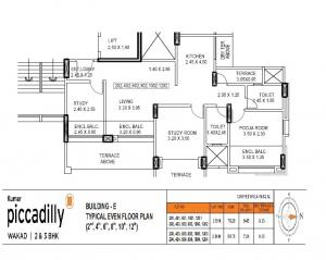 Kumar Piccadilly - Floor plan
