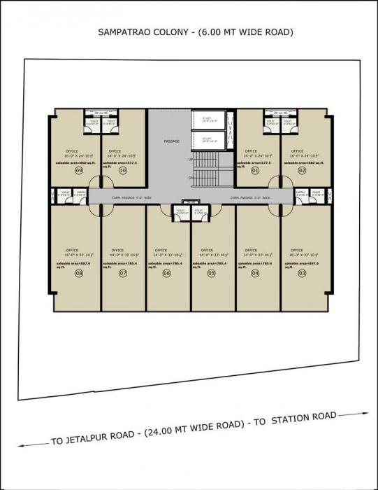 Trisha Square 2 - Site Plan