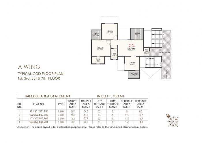 Jethani Trinity Greens - Floor Plan