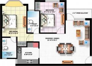 Mridul Pine Oak Paradise - Floor plan