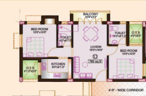 Devi Paradise - Floor Plan