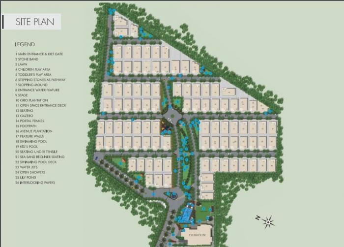 Sri Sreenivasa Esmeralda Fortune - Master Plan