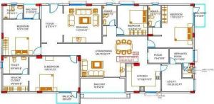 Vijayasri Elixir - Floor plan