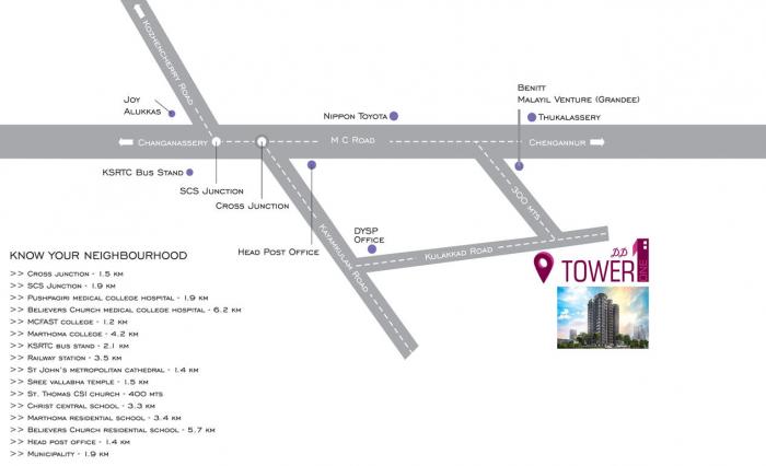 DD Tower One - Locality