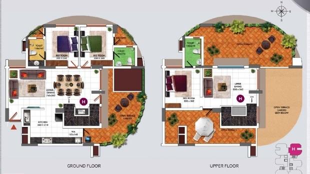 DD Tower One - Floor Plan