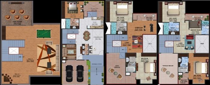 Supertech Golf Mansions - Floor Plan