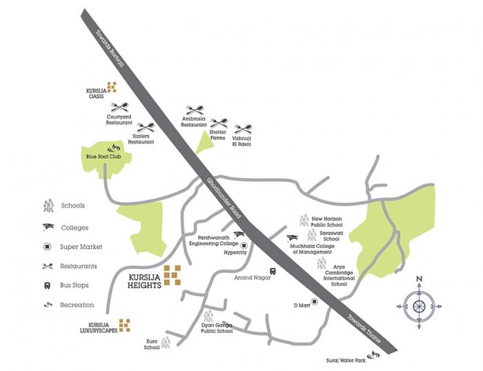 Balaji Trinity Heights - Locality