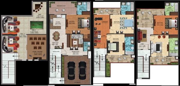 Supertech Golf Mansions - Floor Plan