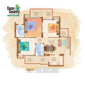 ABA Coco County - Floor plan