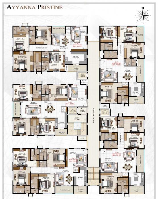 Ayyanna Pristine - Site Plan