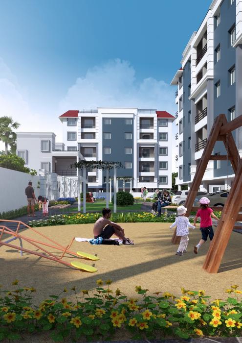 Shreehari Heights - Outdoor Play area for kids